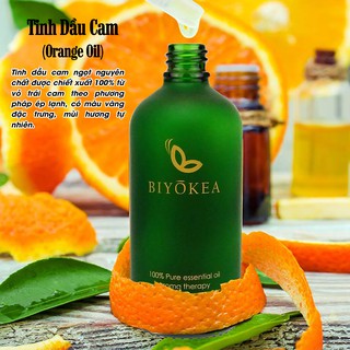Tinh Dầu Cam Extra Biyòkea 100ml Xông Thơm Thư Giãn