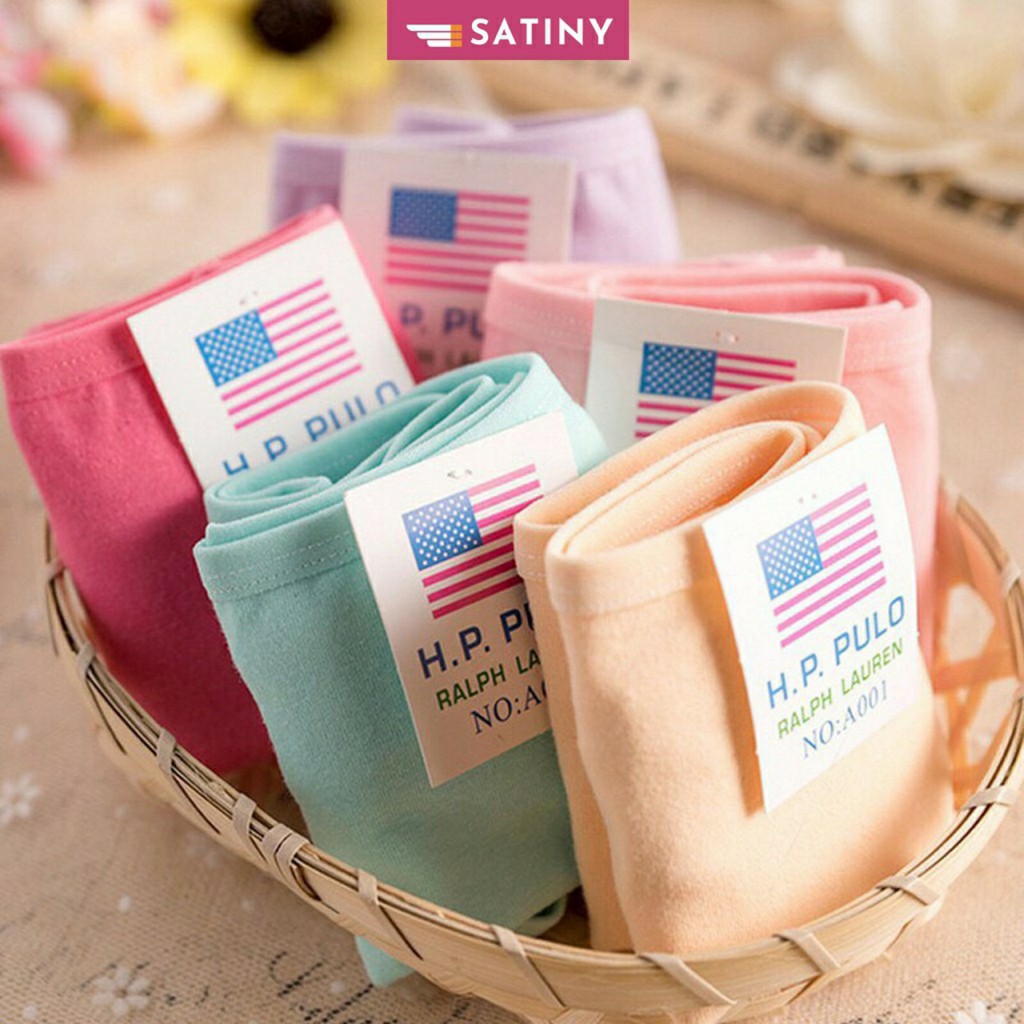 Quần Lót Nữ Cotton Happy Girl Mịn Chất Lượng Cao Cấp ( Được Chọn Màu ) Loaị Đẹp :):) | BigBuy360 - bigbuy360.vn