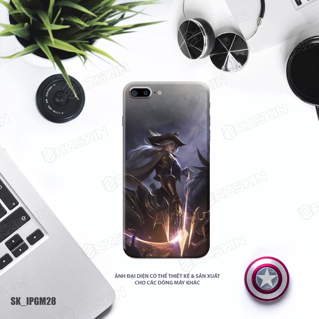 Miếng Dán Skin Full Lưng Viền IPhone Chất Liệu 3M Chính Hãng |SK_IPGM28| Khuôn Cắt CNC, Chống Nước, Dễ Dán Tại Nhà