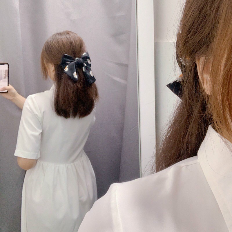 [NNY CLOTHING] VÁY BABYDOLL SƠ MI XÒE TRẮNG CÓ LÓT DOM DRESS - V008 | BigBuy360 - bigbuy360.vn