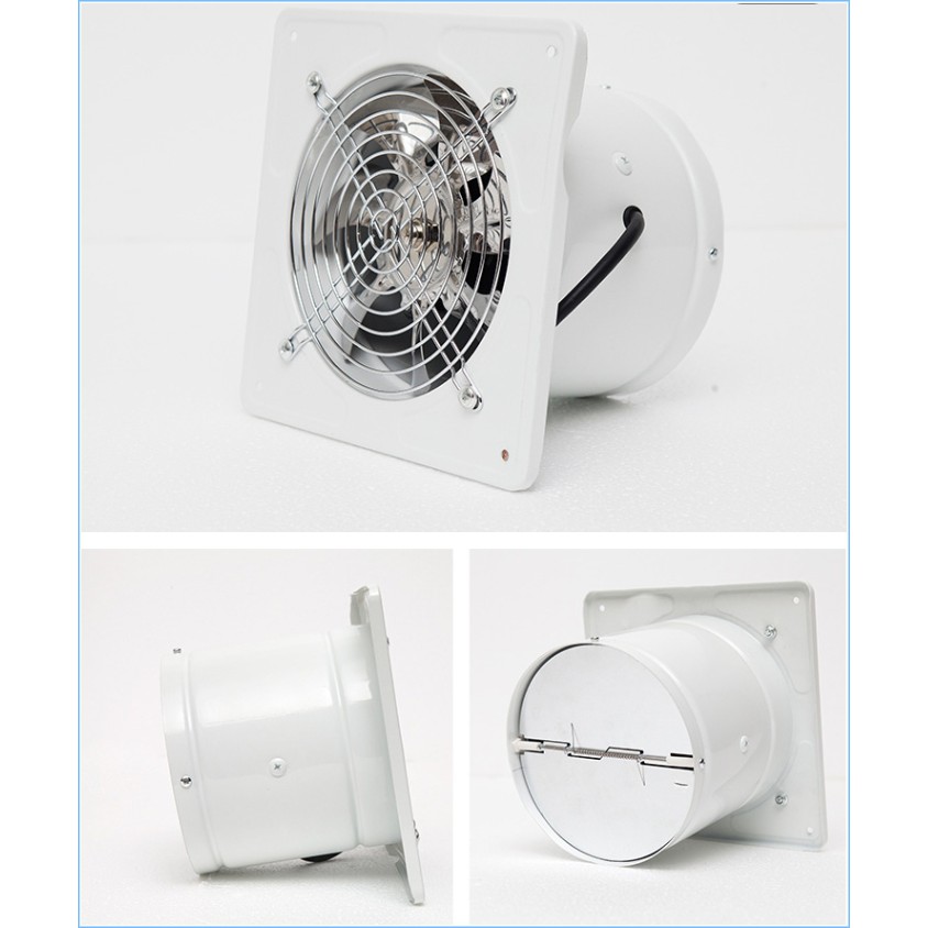 Quạt sắt hút mùi 6inch 40W sơn phòng tắm nhà bếp kitchen bathroom exhaust fan