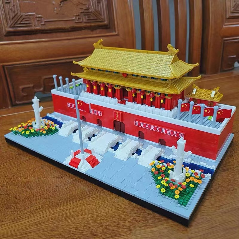 Bộ Đồ Chơi Lắp Ráp Mô Hình Nhân Vật Tian 'S Anmen Cỡ Lớn M2002