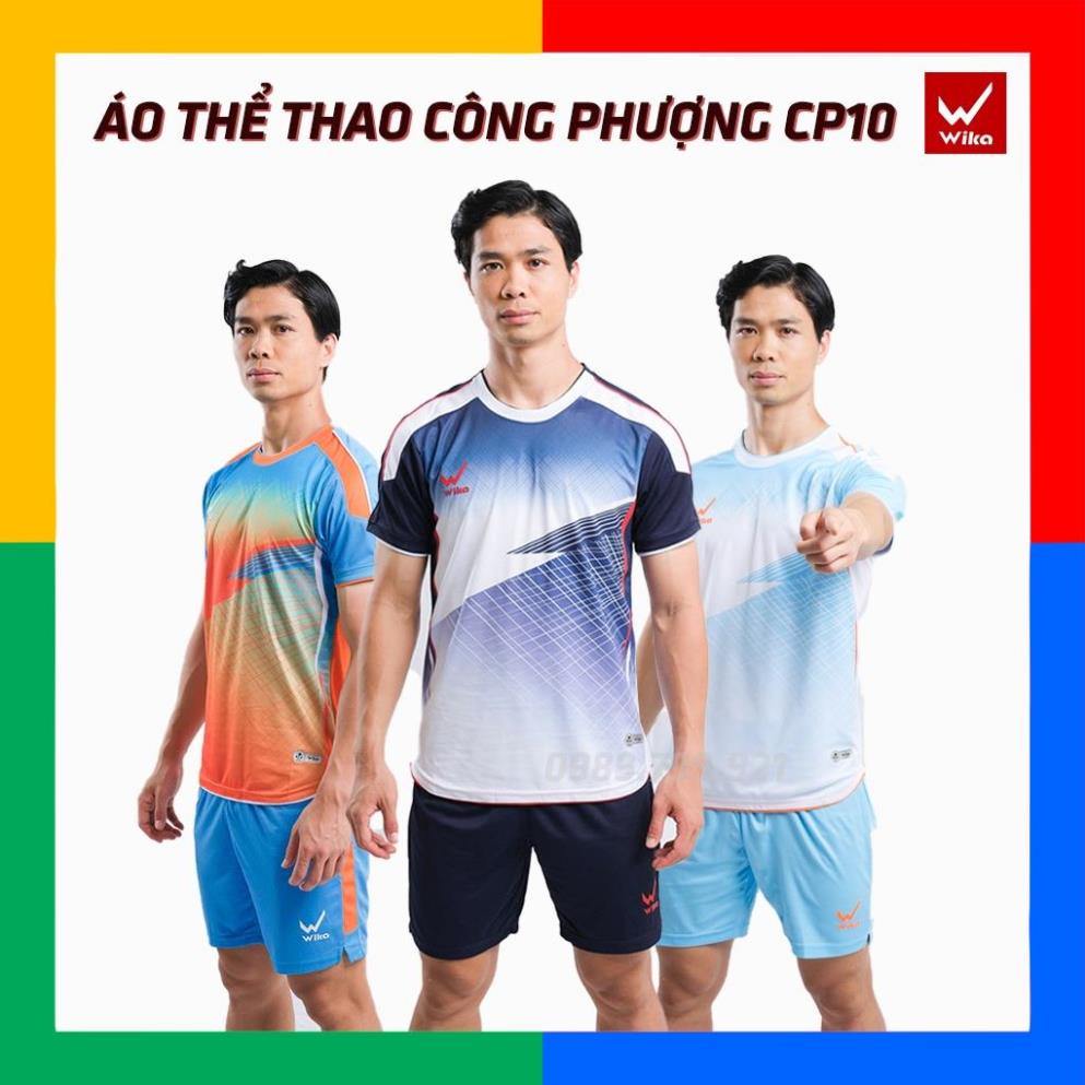 Áo Bóng Đá Công Phượng Wika CP10, Áo Đá Banh Chính Hãng Không Logo