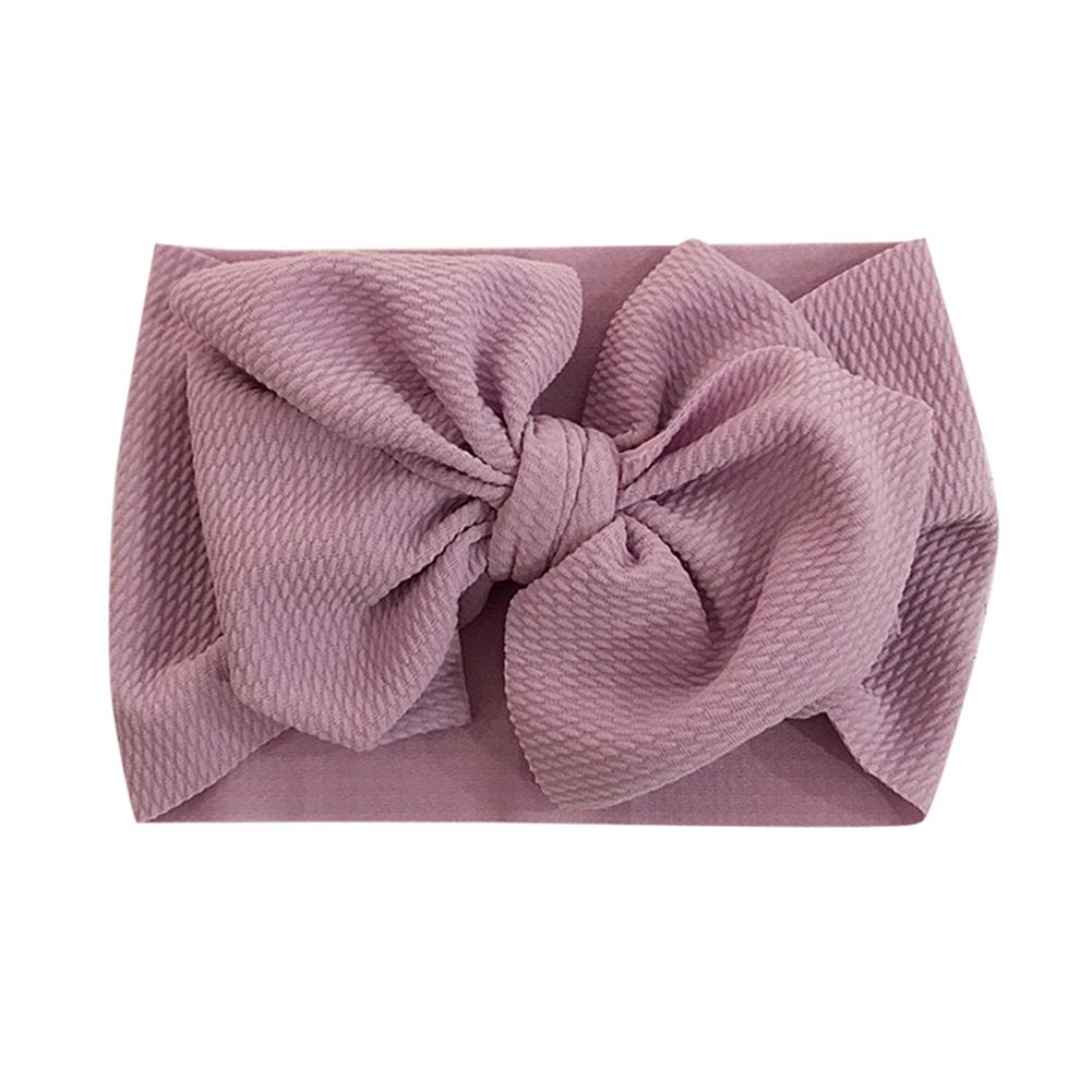 Khăn turban thắt nơ co dãn cho bé gái
