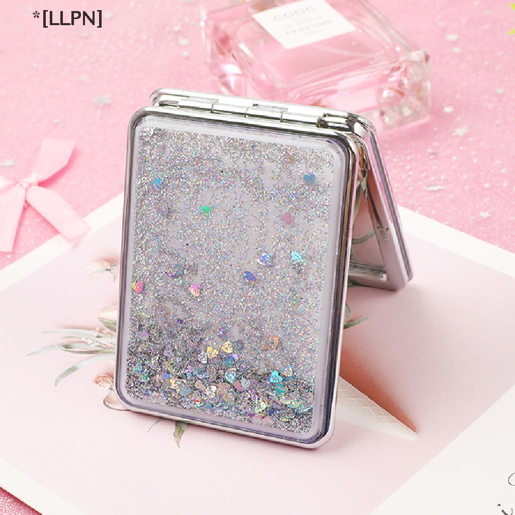 Gương Trang Điểm Hai Mặt Thiết Kế Gấp Gọn Bỏ Túi Tiện Dụng