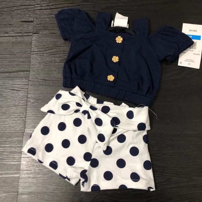 Bộ quần áo cho bé gái RRE 1-16 tuổi Chất thun mềm co giãn xuất dư 0621