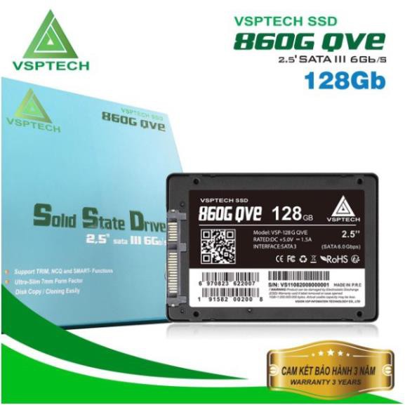 Ổ CỨNG SSD VSPTECH 128G (860G QVE) Chính Hãng-HỖ TRỢ CÀI WINDOW