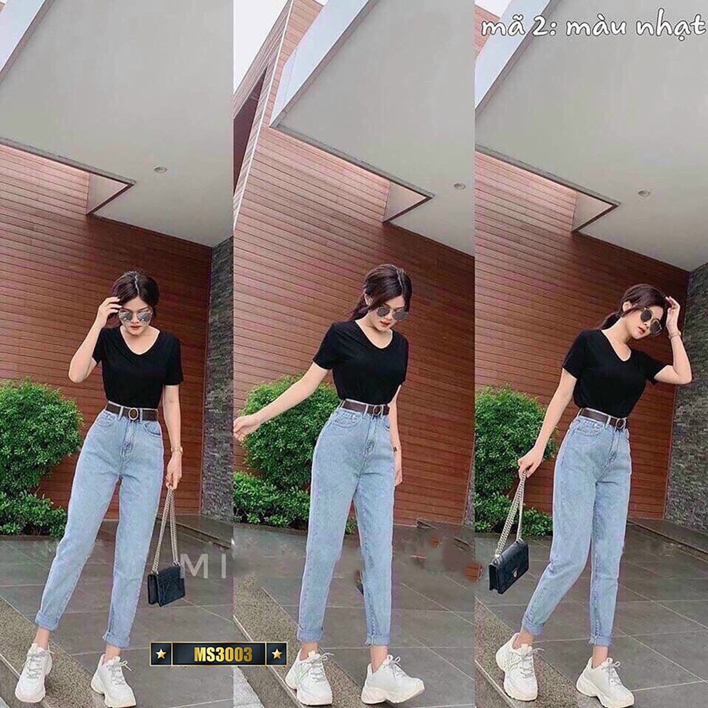 Quần Jean Nữ Baggy thương hiệu Muradfashion, Quần Nữ co dãn nhẹ mẫu BG3262