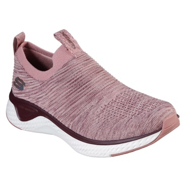 GIÀY SKECHERS NỮ CHUYÊN THỜI TRANG FORM THOẢI MÁI BỀ NGANG, KHÔNG CỘT DÂY ÊM ÁI