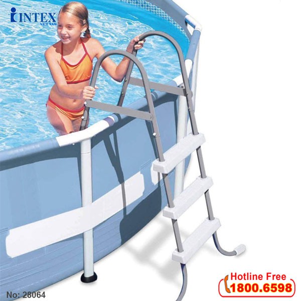 Cầu thang bể bơi 91cm INTEX 28064