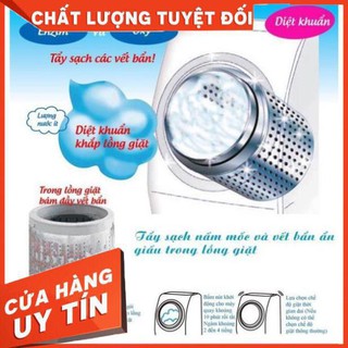 🚀Hàng Nhập Khẩu🚀 Bột tẩy rửa máy giặt siêu sạch Womu 110g