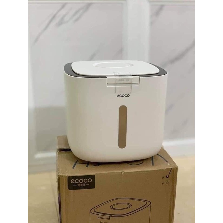 Thùng đựng gạo ecoco cao cấp thùng gạo thông minh chống mối mọt ẩm mốc đồ gia dụng Gucino Home