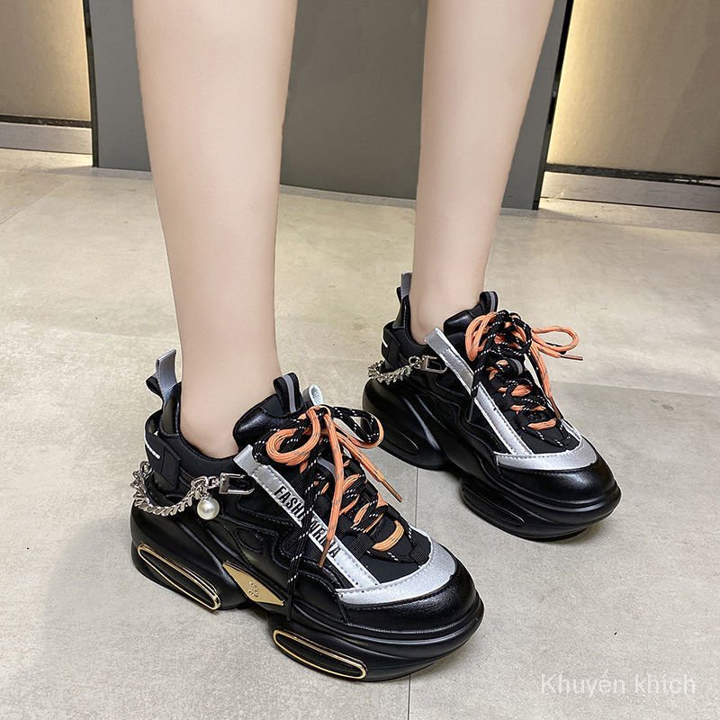 Giày da mềm đế dày phong cách thời trang xuân hè