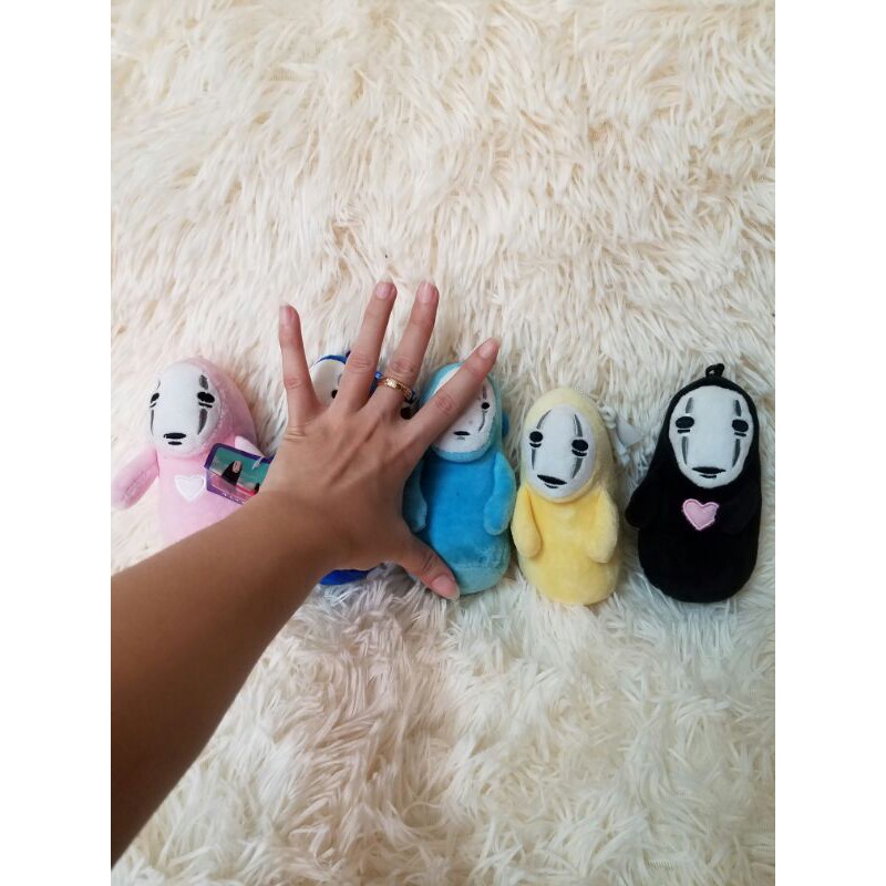 Móc khóa gấu bông Vô Diện