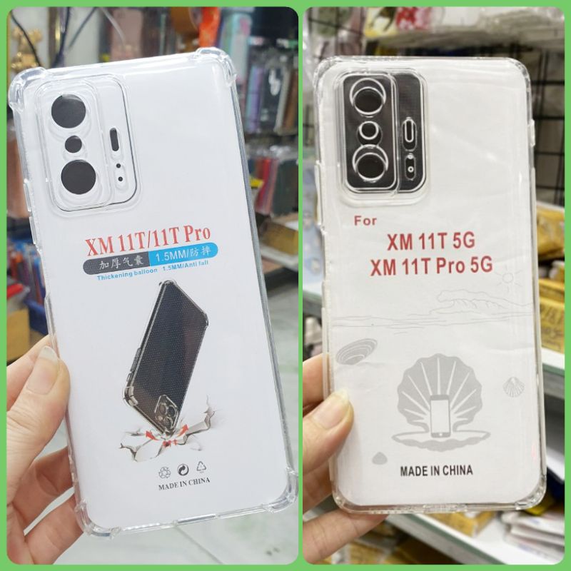 Ốp lưng Xiaomi Mi 11T / 11T Pro dẻo siêu trong suốt chống sốc bảo vệ camera