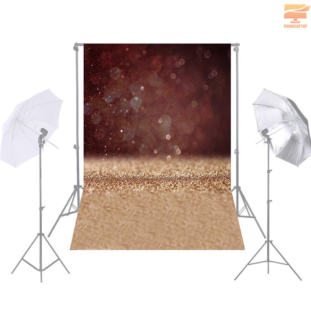 Lapt Andoer 1.5 * 2.1m/5 * 7ft Photography Background Glitter Light Bokeh Spot Backdrop Digital Printed Photo Studio Props