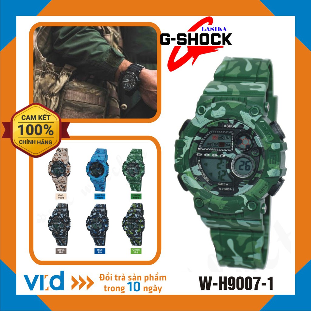 [CHÍNH HÃNG] Đồng hồ trẻ em, Đồng hồ điện tử thể thao đeo tay nam Lasika W-H9001 - Bảo hành 12 tháng!!! | BigBuy360 - bigbuy360.vn