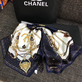 KHĂN LỤA VUÔNG 70x 70 100% silk