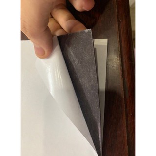 Combo Nam châm dẻo A4 có băng keo hai mặt (60 tấm dày 0.5mm và 40 tấm dày 0.75m)