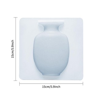 Bình hoa dán tường bằng Silicon độc đáo