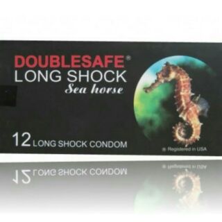 Bao cao su doublesafe long shock hộp 12c