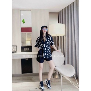 💥 Áo sơ mi bò sữa xịn xò chất Kate lụa 100%, Size< 65kg