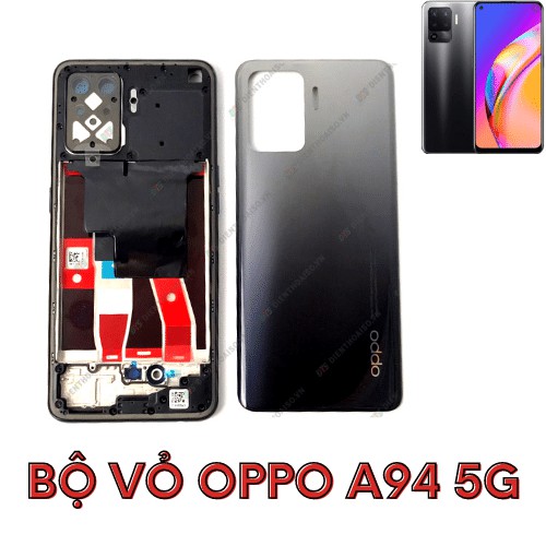 Vỏ bộ oppo a94 5g màu tím ,đen