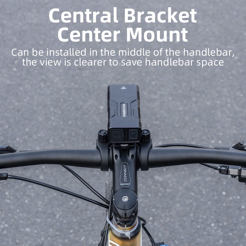 Đèn Pha 10000mAh USB Bằng Hợp Kim Nhôm 850 Lumens Chống Thấm Nước Tiện Dụng Cho Xe Đạp Leo Núi