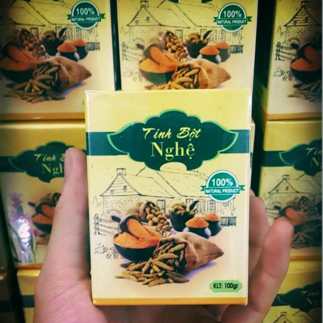 Tinh Bột Nghệ Vàng 100g