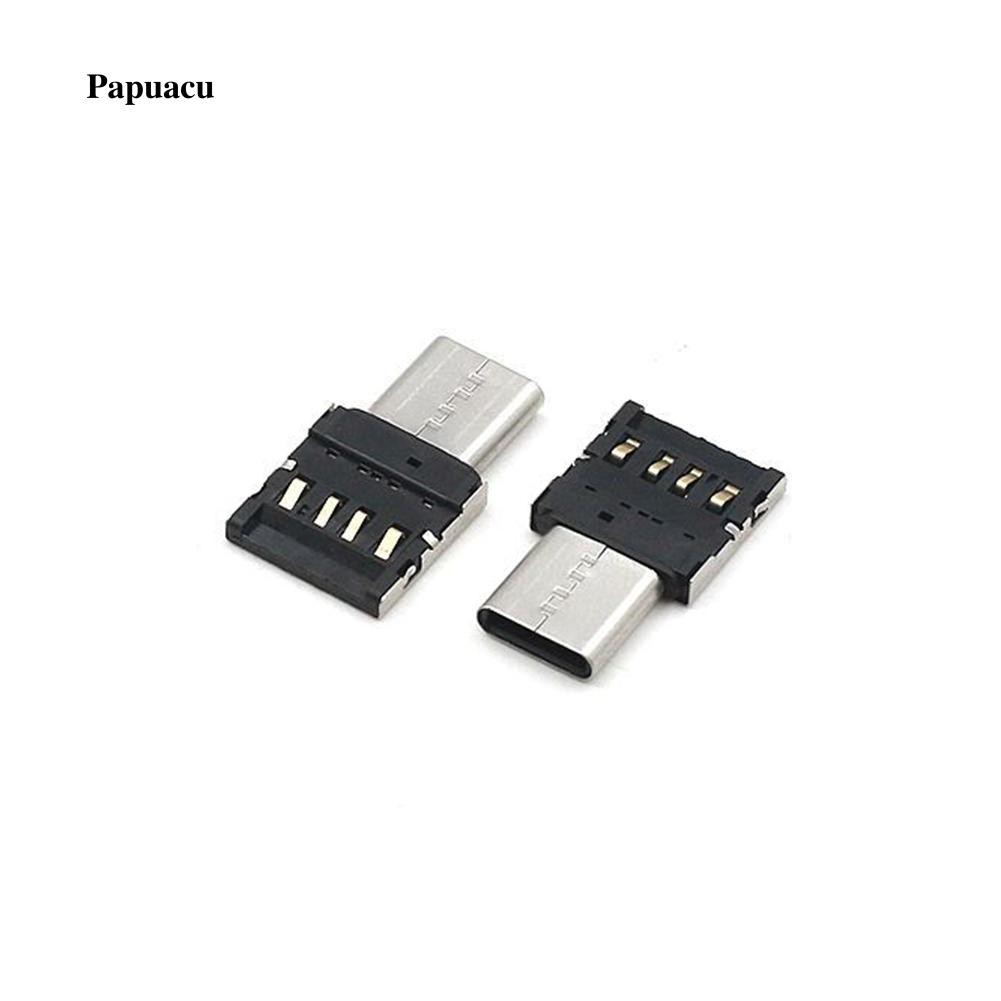 Dây cáp kết nối âm thanh Type C sang USB OTG cho Macbook