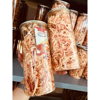 Khô mực xé sợi hấp nước dừa 300g