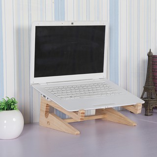 Bộ Đế Gỗ Lót Laptop Tiện Lợi