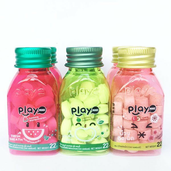 Kẹo Ngậm Thơm Miệng Vị Trái Cây Play Candy