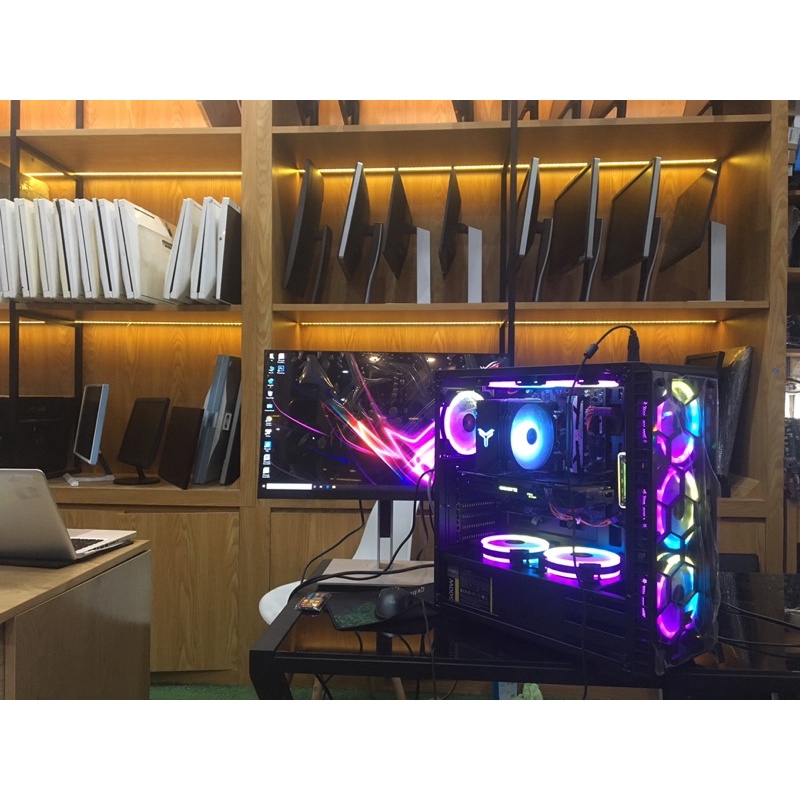 Thùng PC chuyên game, đồ hoạ mạnh, thùng PC liver tream | BigBuy360 - bigbuy360.vn