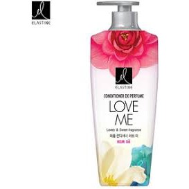 DầuGội Dầu Xả Nước Hoa Elastine De Perfume Love Me (600ml)