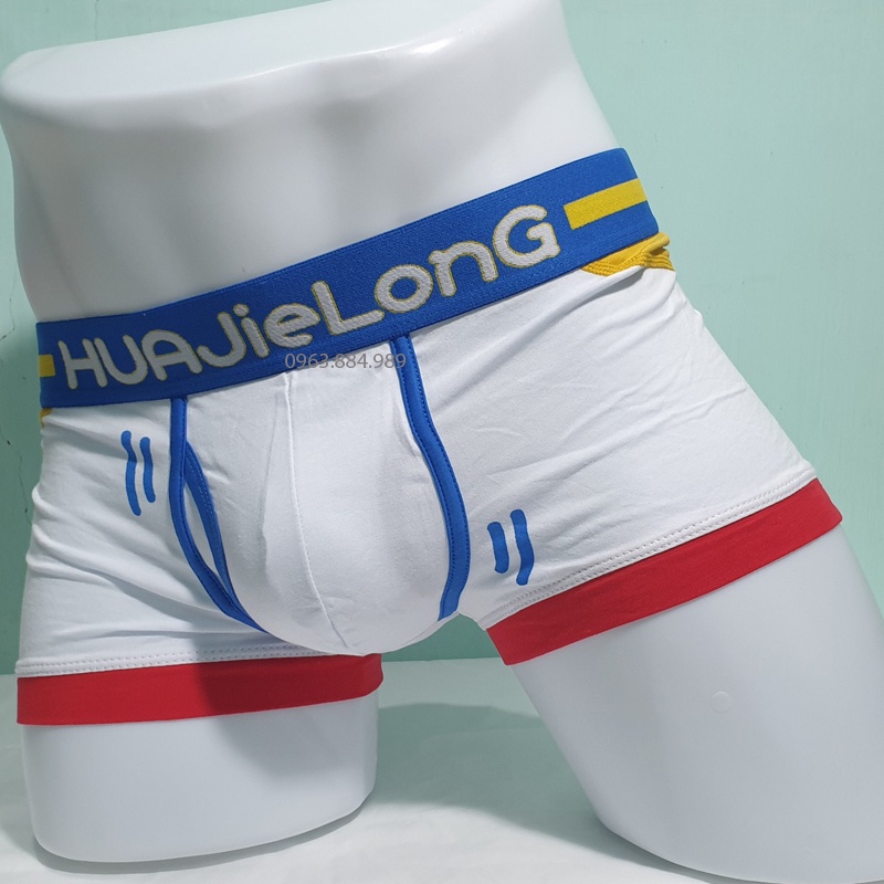 Quần lót nam dạng đùi HUA.03 nhiều màu chất cotton - Ảnh, video shop làm