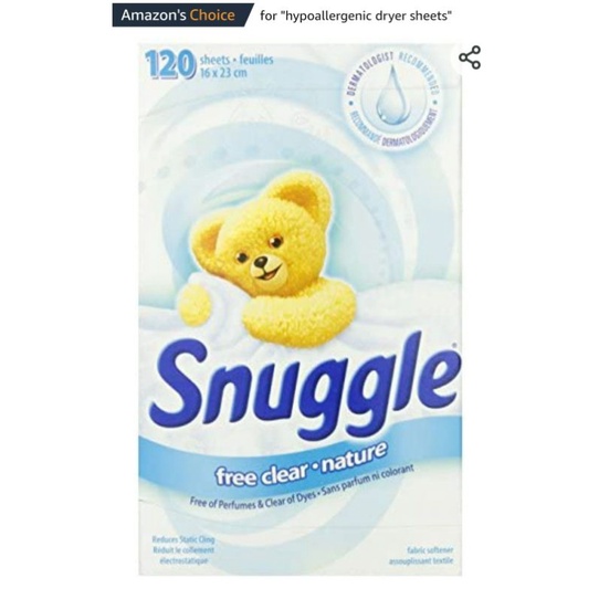 [Auth+ bill ]Giấy thơm Snuggle Mỹ - 120 tờ mẫu mới