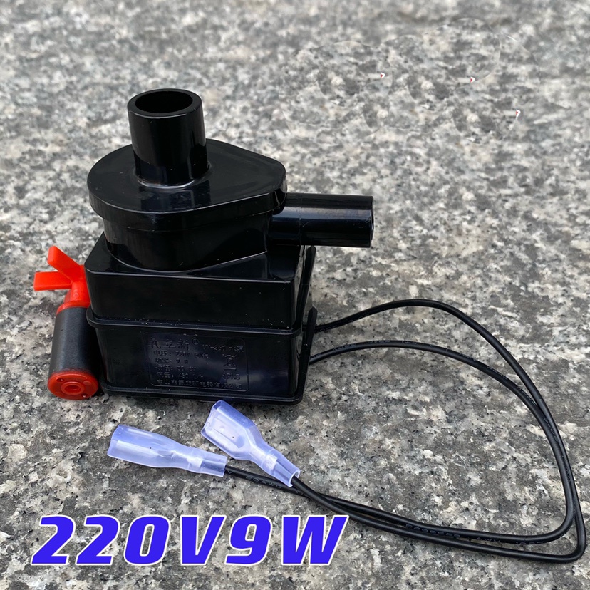 Bơm chìm cho quạt điều hòa, bể cá 220V9W 450L/h