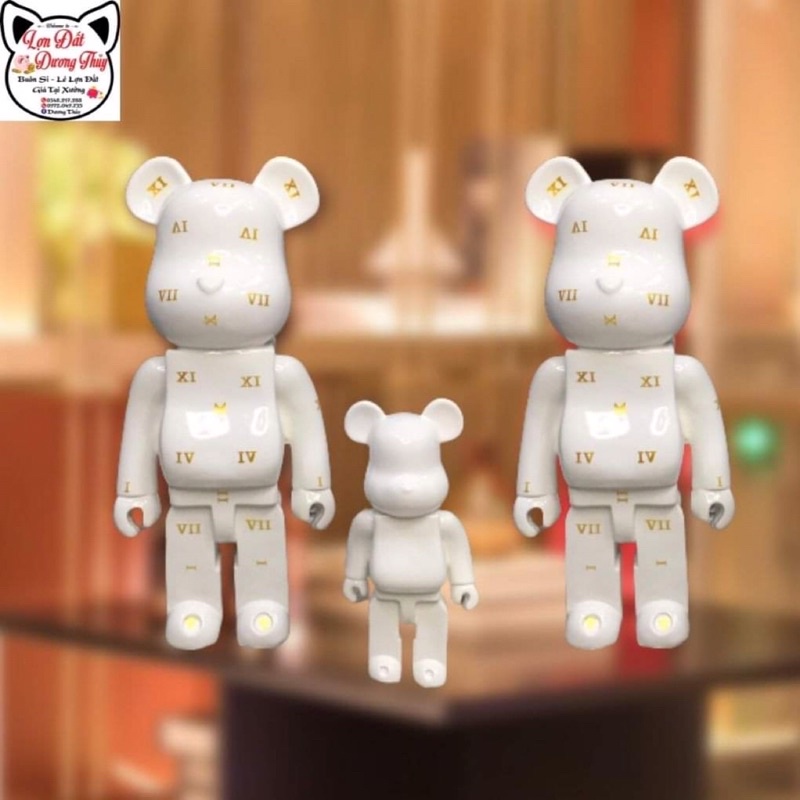 Đồ chơi mô hình gấu BearBrick 400% [Ảnh+video thật] Gấu bạo lực