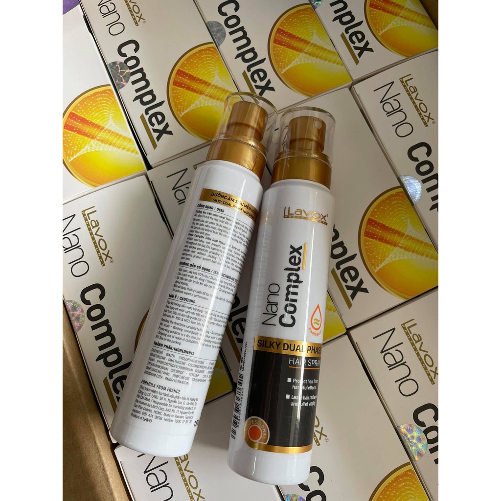 Dưỡng tóc Lavox Nano Complex Dưỡng Ẩm siêu mềm mượt