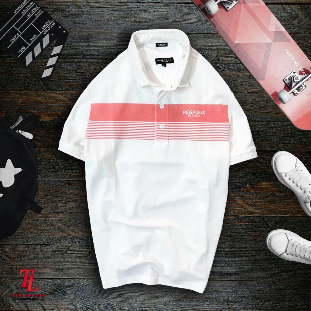 ÁO THUN NAM CAO CẤP CỔ BẺ P1982 | BigBuy360 - bigbuy360.vn