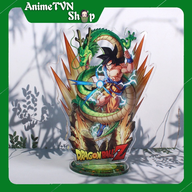 Tượng Mica Standee anime/manga Dragon Ball - Nhựa Cứng Acrylic In nhiều chi tiết sắc nét có bảng tên nhân vật