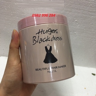 Kem ủ xả tóc Huiger Black dress 1000ml (Ủ váy)