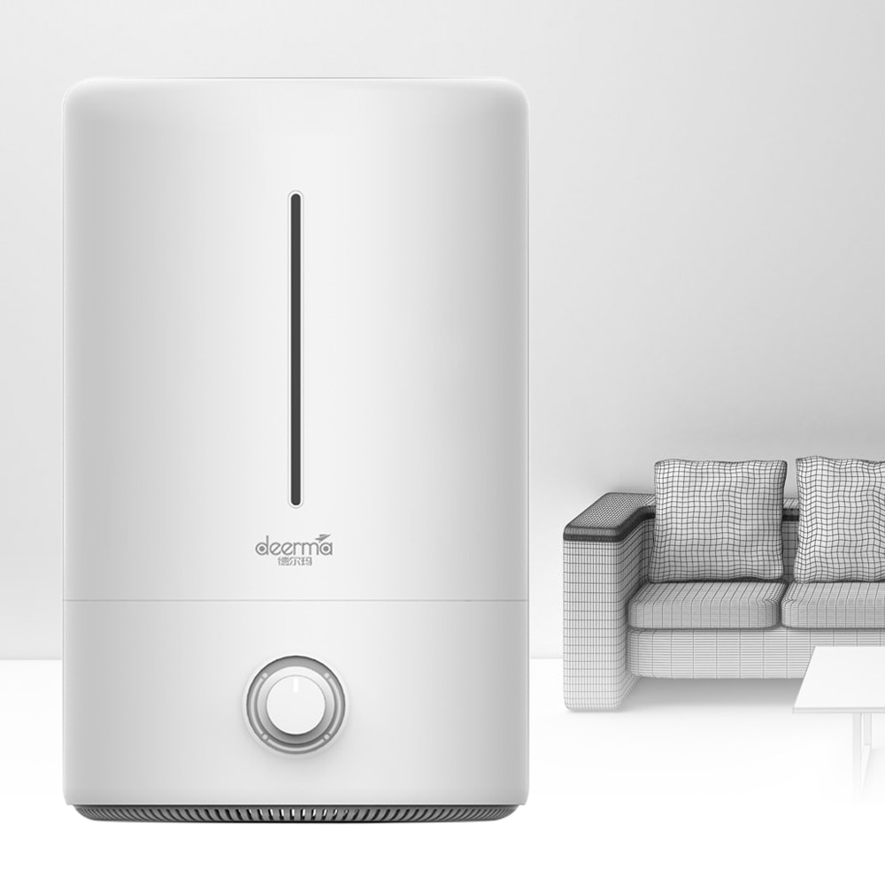 Máy tạo độ ẩm Xiaomi Deerma DEM-F628S dung tích 5L, đèn UV làm sạch nguồn nước bản quốc tế humidifier