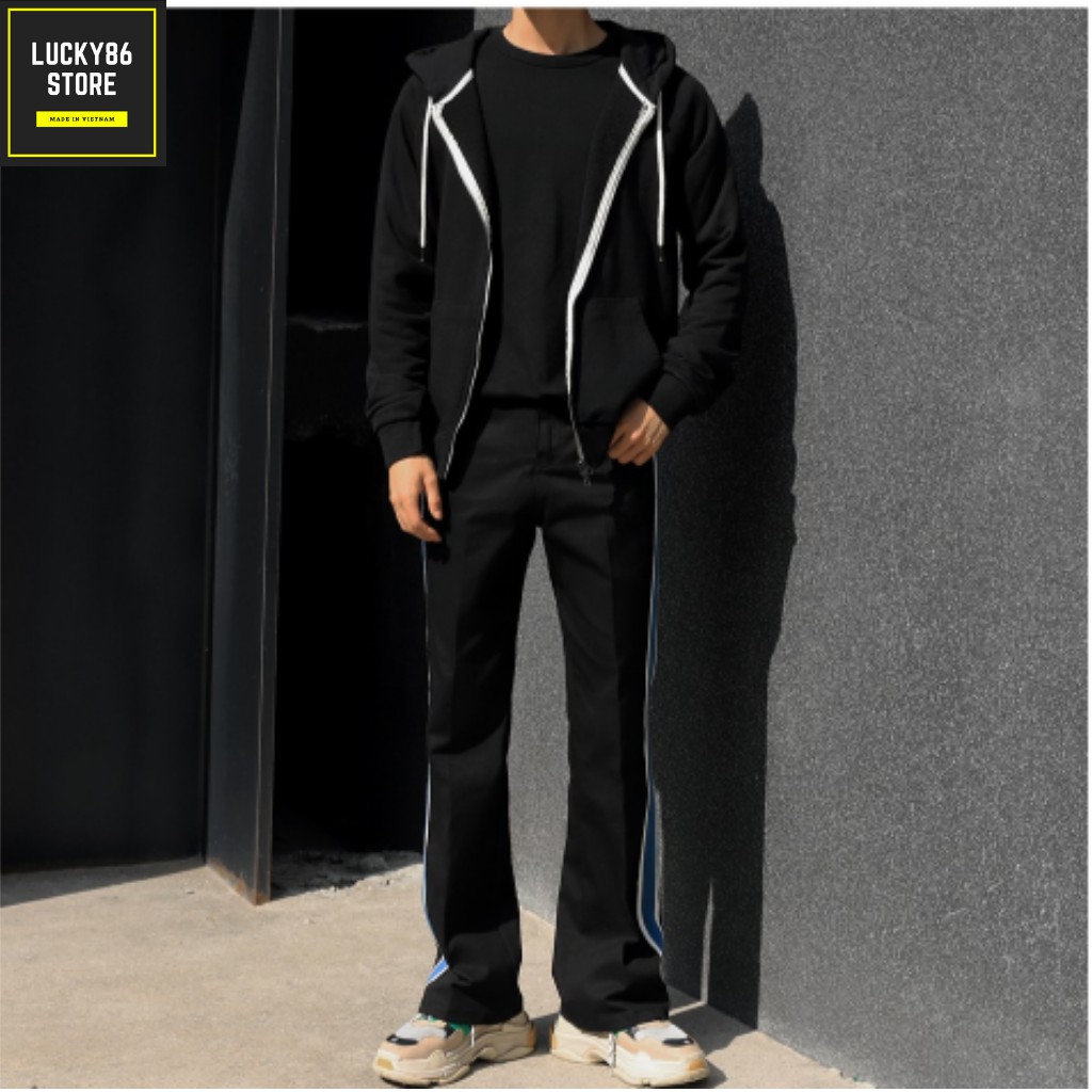 [ Video +Tặng Vòng Tay ] Áo khoác nỉ nam đẹp, Aó khoác nỉ nam Hàn Quốc có mũ | BigBuy360 - bigbuy360.vn