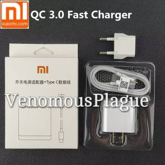 Bộ Sạc Nhanh Cho Xiaomi Mi5 Mi6 Mi8 Lite Mi9 Redmi Note 7 Xiao Mi Pocophone F1 3a