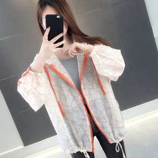 Áo chống nắng mùa hè Áo khoác nữ kiểu mới 2021 Áo chống nắng mỏng Kiểu Mới Áo Chống Nắng Phong Cách Hàn Quốc Áo chống nắ