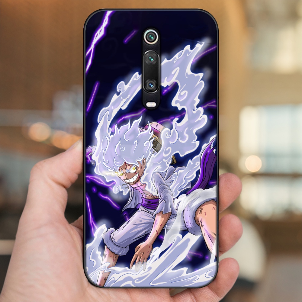 Ốp lưng Xiaomi K20, K20 Pro, Mi 9T viền đen in hình Luffy One Piece