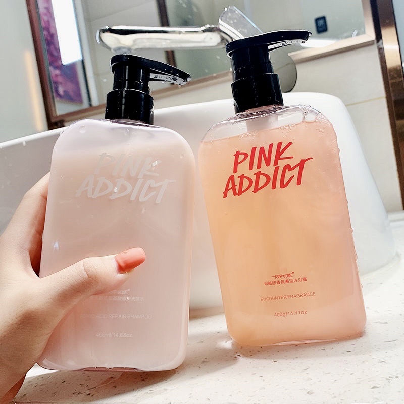 Sữa Tắm Ma Thuật PINK ADDICT Hương Thơm Quyến Rũ Lưu Hương Lâu Dưỡng Ẩm Trắng Da Sữa Tắm SHOWEL GEL PINKADDICT Tự Pha