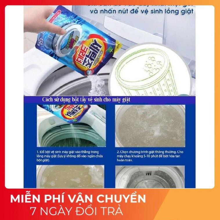 Bột Tẩy Vệ Sinh Lồng Máy Giặt Lớn